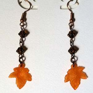 Autumn Leaf Earrings